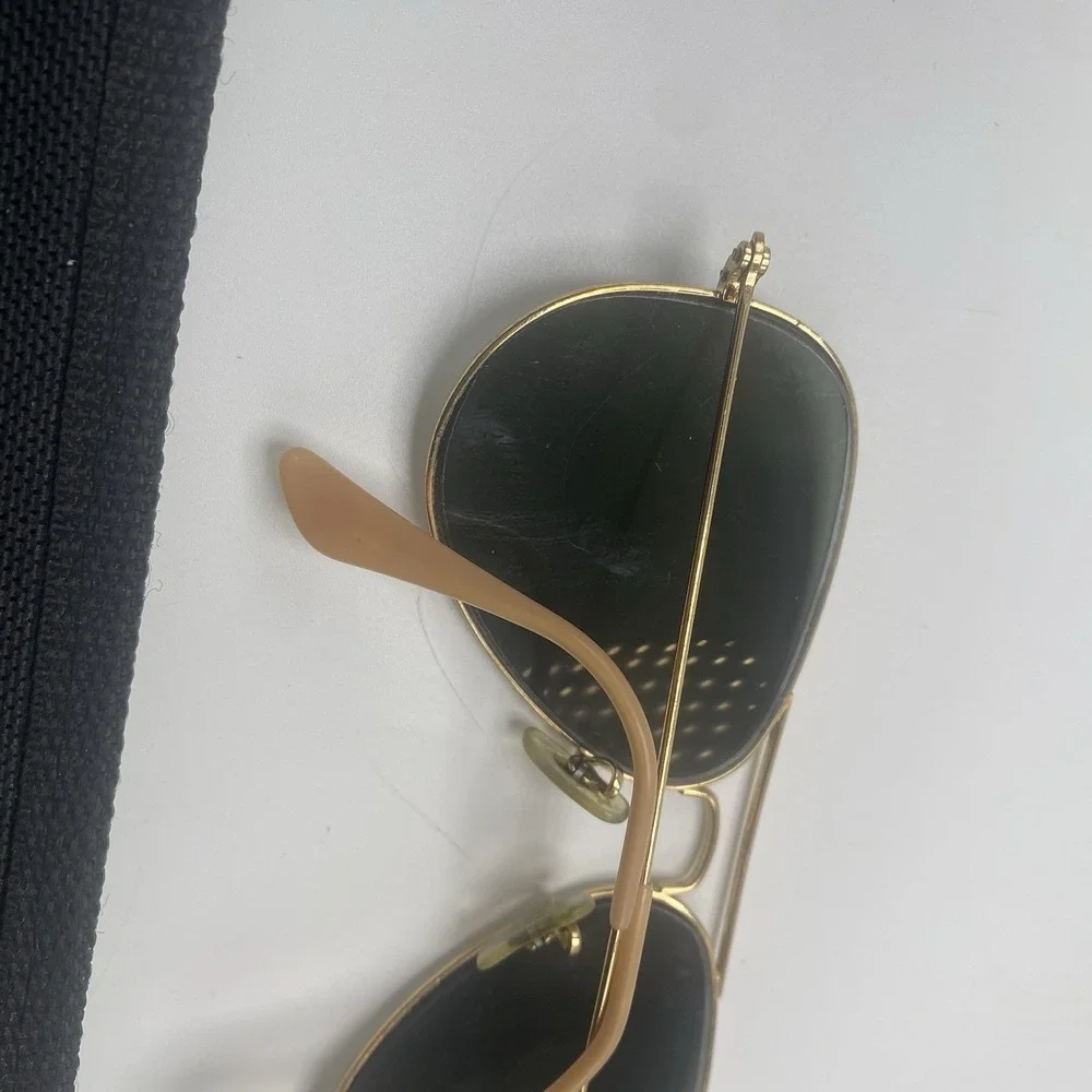 Coach Sunglasses Women FRAME ONLY Aviator Gold Brown 513